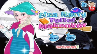 ᴴᴰ ღ Elsa Harry Potter Makeover ღ - Princess Elsa Makeover Game - Baby Games (ST)