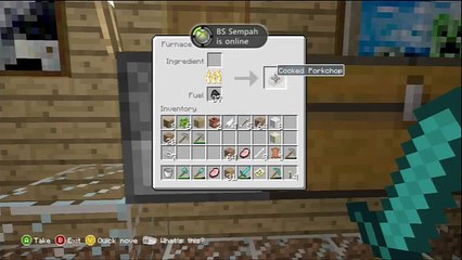 Minecraft for Xbox 360 Part 36 - Detonating TNT, diamond vein