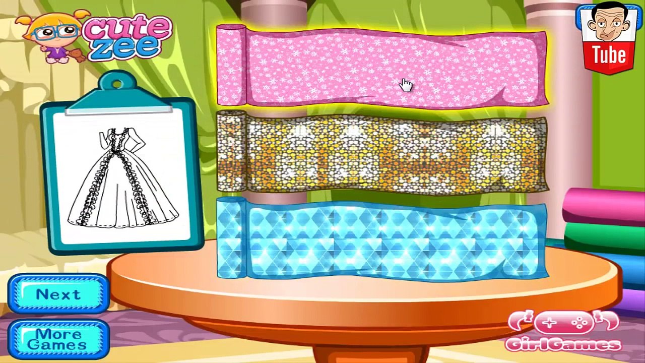 ᴴᴰ ღ Elsa's Prom Dress Design ღ - Princess Elsa Dress Up Game - Baby Games ST