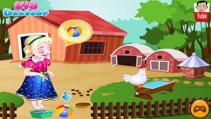 ᴴᴰ ღ Frozen Anna Chicken Care ღ - Anna Frozen Games - Baby Games (ST)