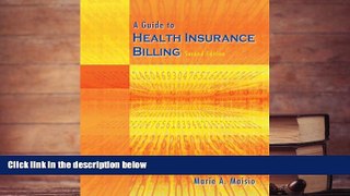 Download [PDF]  A Guide to Health Insurance Billing Marie A Moisio Trial Ebook