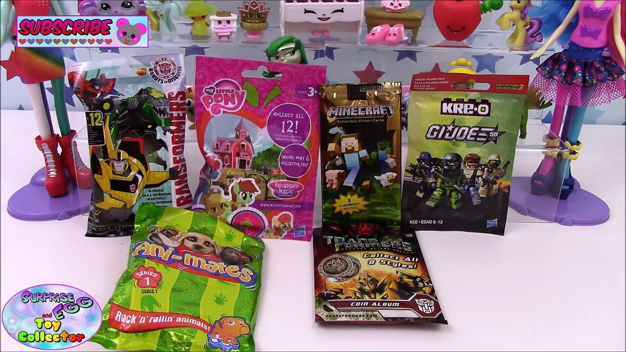 BLIND BAG SATURDAY EP #23 Transformers MLP GI Joe Kreo - Surprise Egg and Toy Collector SETC