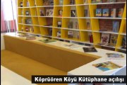 Köprüören Köyü'nde kütüphane açılışı
