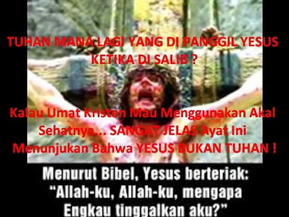 [39] Ust. FELIX (Mantan Aktivis Kristen), Mengajak Kristen Gunakan Akal Sehatnya :  "Tuhan Ada Tiga ?"