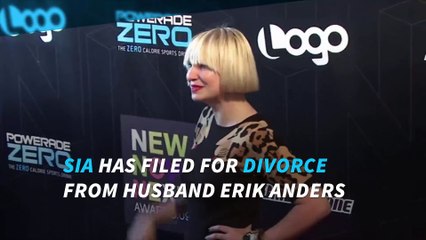 Sia files for divorce from husband Erik Anders Lang