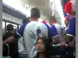 Supporters Rugby métro parisien