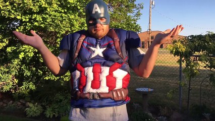 Spiderman Bike Crash! With Frozen Elsa & Captain America Fun Superhero Kids In Real Life In 4K