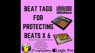 #1 BEAT TAGS FOR PROTECTING BEATS X 6 SELL YOUR BEATS ONLINE.