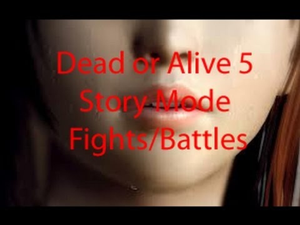 Dead or Alive 5 Story Mode Battles Walkthrough  Part 21 - Good Little Girl {Bass Vs. Rig}