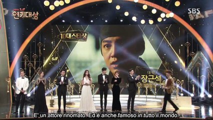 (SUB ITA) SBS award- TOP 10 Stars award-JKS