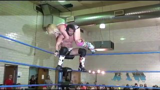 Candice LeRae VS. Johnny Gargano -Absolute Intense Wrestling [Intergender Wrestling]