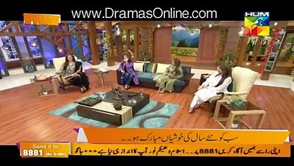 Kiran Khan Talks on Call With Her Husband in a Live Show