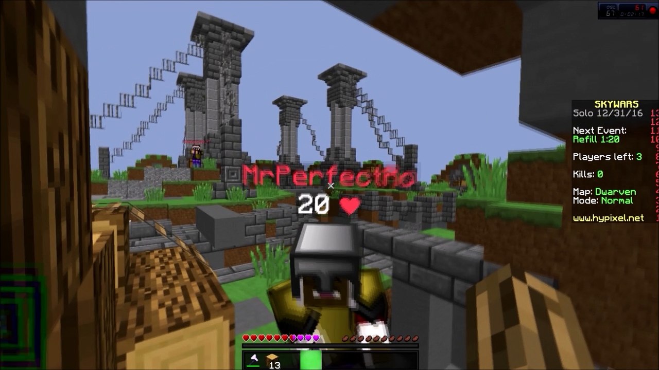 "I am Wood!" - Hypixel Skywars Trolling (Gone wrong)