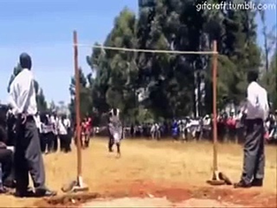 High Jump - Africa vs America (Best Funny Videos - Fun)[1]