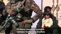 Iraq forces in fierce Mosul fighting with jihadists-oqrXOLnE_7s