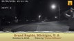 Police chase Dashcam video shows suspect stolen police car, Michigan