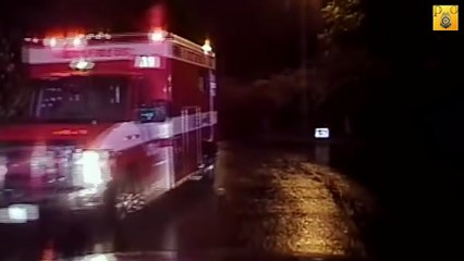 Police chase stolen Ambulance Washington