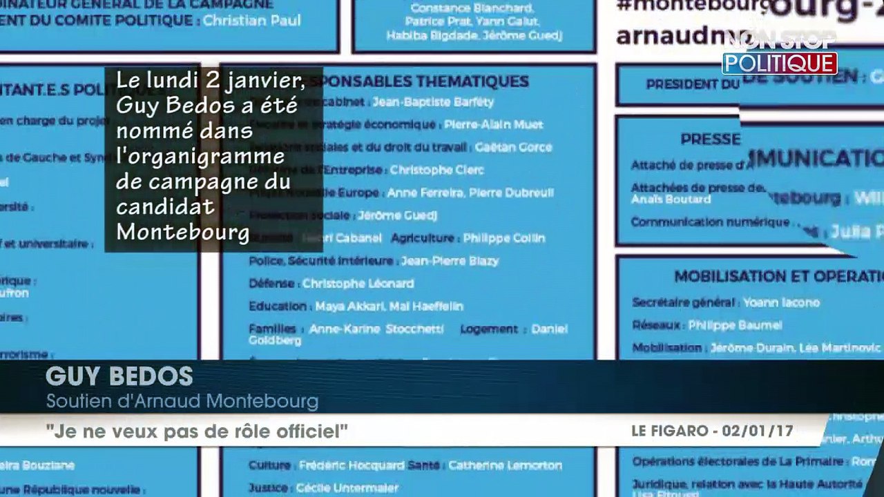 Primaire à gauche: après avoir refusé, Guy Bedos accepte de faire partie de l'équipe d'Arnaud Montebourg