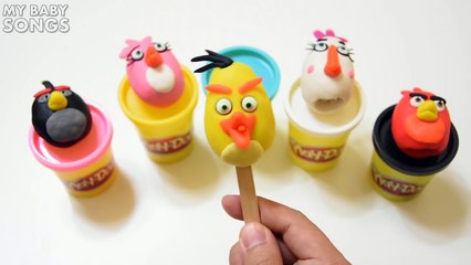 Paw Patrol Peppa Pig Play Doh Finger Family Nursery Rhyme for Kids