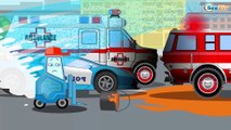 Carros de Carreras es Rojo infantiles - Carritos para niños - Dibujos animados de Coches