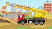The Yellow Truck and Excavator - Little Cars & Trucks Construction Cartoons for children