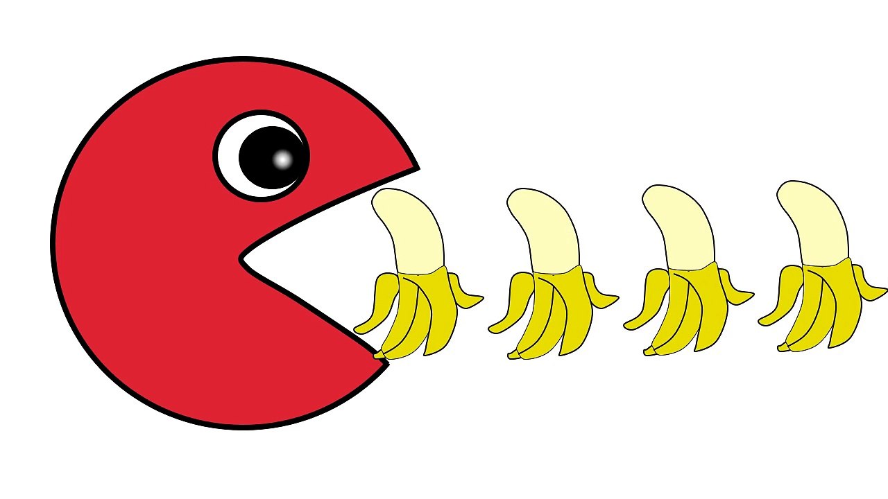 Learn Colors Pacman for Kids Toddlers Children Fruits Duck Kids TV 9