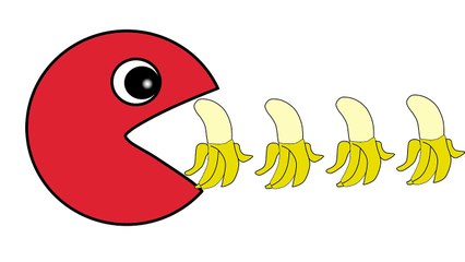 Learn Colors Pacman for Kids Toddlers Children Fruits Duck Kids TV 9