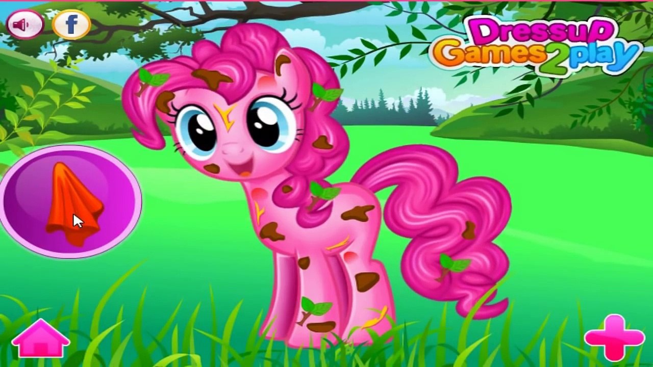 ❀ My Little Pony Pinkie Pie Messy Cleaning Game / Little Pony Games for Girls & Children