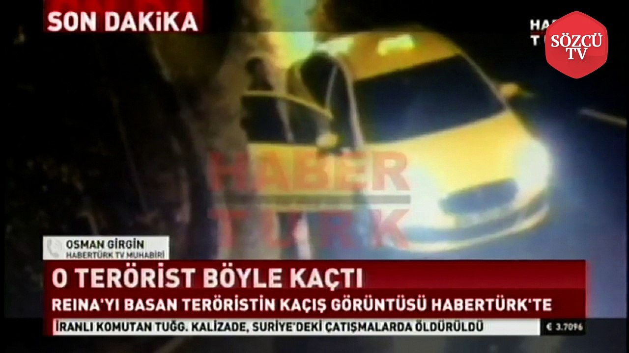 Reina saldırısını düzenleyen terörist böyle kaçmış!