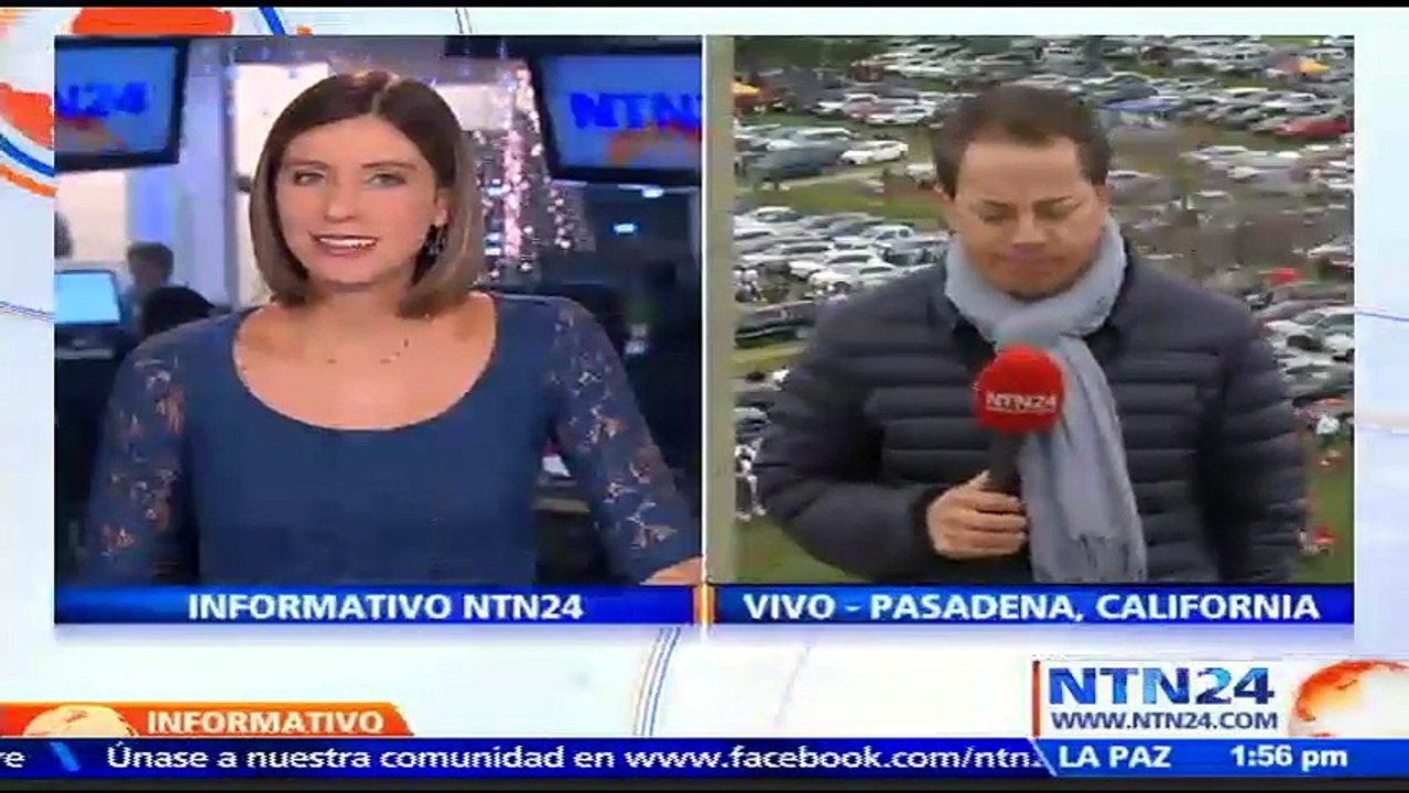 Expectativa en California por la realización del ‘Desfile de las Rosas’ que llena de color las calles de Pasadena