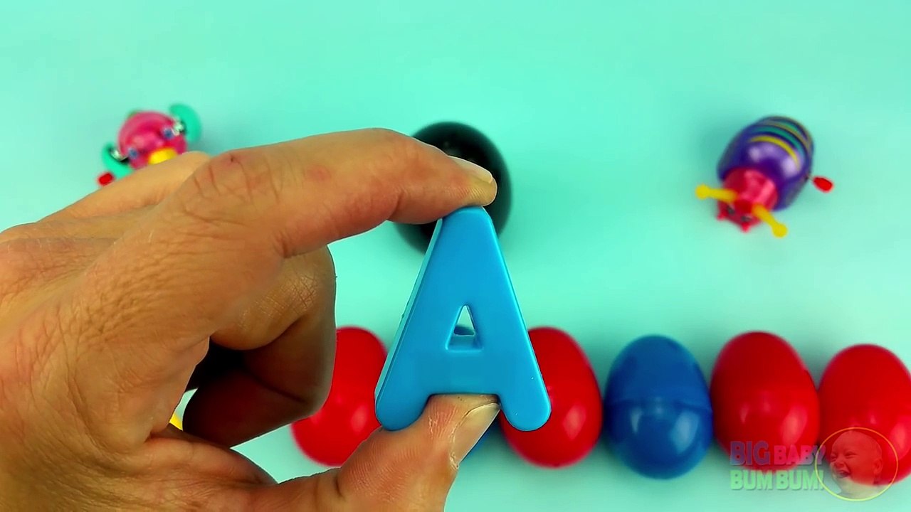 Big Hero 6 Surprise Egg Learn-A-Word! Spelling Fruit! Lesson 21