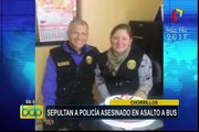 Chorrillos: exigen justicia para policía asesinado en asalto a bus