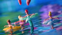 Mattel - Disney Princess - Water Palace Bath Playset & Petal Float Princess Doll