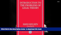 Download [PDF]  Introduction to the Problems of Legal Theory: A Translation of the First Edition