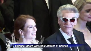 Julianne Moore wins Best Actress at Cannes