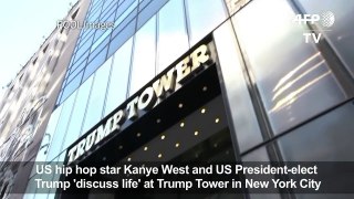 Kanye West visits Trump at Trump Tower-orhvZQK3J0c