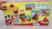 LEGO Duplo Mickey Mouse Clubhouse Birthday Train Toys 레고 듀플로 미키마우스 클럽하우스 와 타요 뽀로로 폴리 장난감 YouTube