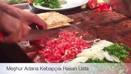 ünlü kebapçıdan kebap şov