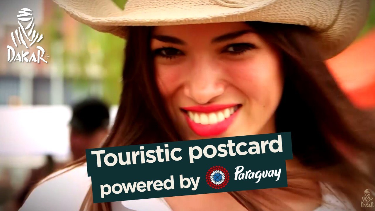 Étape 1 - Tarjeta postal / Touristic postcard / Carte postale; powered by Paraguay