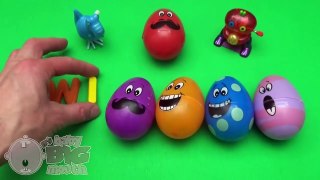 Disney Zootopia Surprise Egg Learn-A-Word! Spelling Words Starting With W! Lesson 3