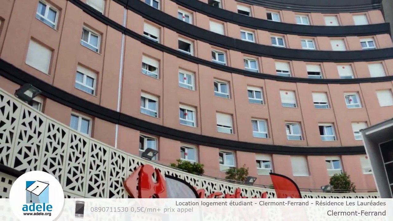 Location logement étudiant - Clermont-Ferrand - Résidence Les Lauréades