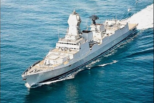 Military Weapon INS Kolkatta, INS kochi and INS Chennai are Guided Missile Destroyers
