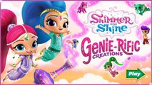 Nick Jr. Games Shimmer And Shine Genie Rific Creations | Nick Jr. Games To Play | totalkidsonline
