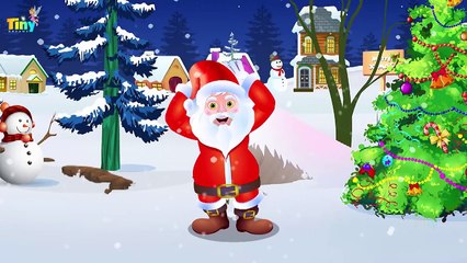 Five Little Giraffes Jumping On The Bed | Nursery Rhymes Collection | Kids Songs From TinyDreams