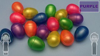Colour Challenge! Can You Find the Right Coloured Surprise Egg? Toys for Kids!