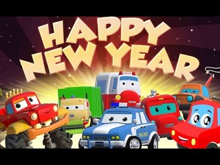 Kids Channel wishes you a Happy New Year | Little red car | Road Rangers | Monster Truck Dan