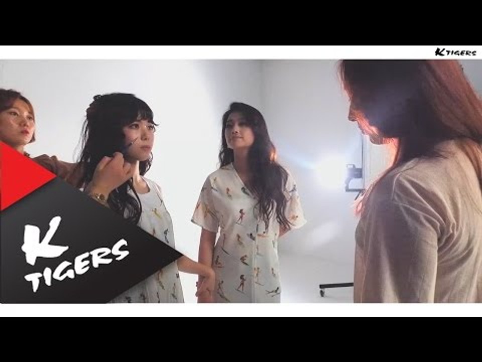 BNT photo shoot with Taemi and Minzy~ 태미와 민지의 BNT 화보촬영~