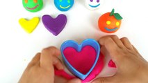Play & Learn Colours with Playdough Apples Smiley Face Fun and Creative for Kids