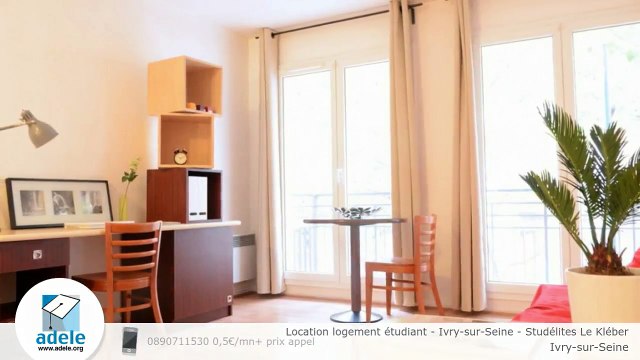 Location logement étudiant - Ivry-sur-Seine - Studélites Le Kléber