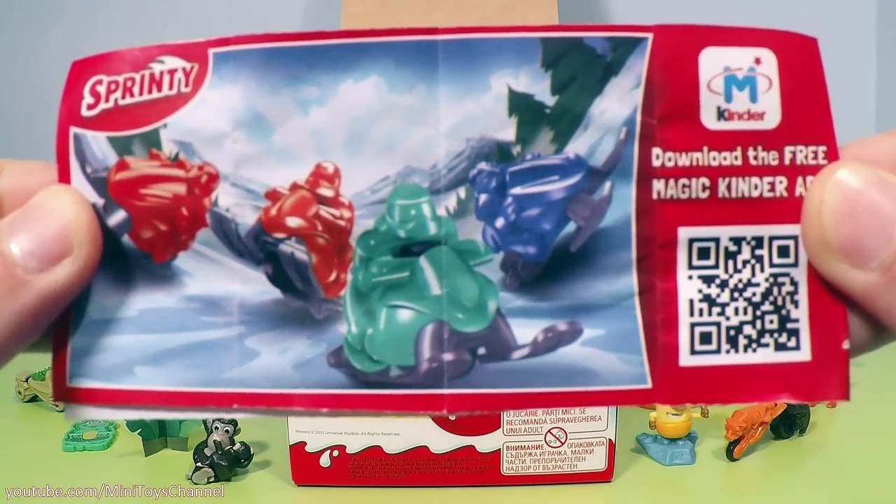 36 Kinder Surprise Eggs Unboxing Minions new Oua cu Surprize Minionii